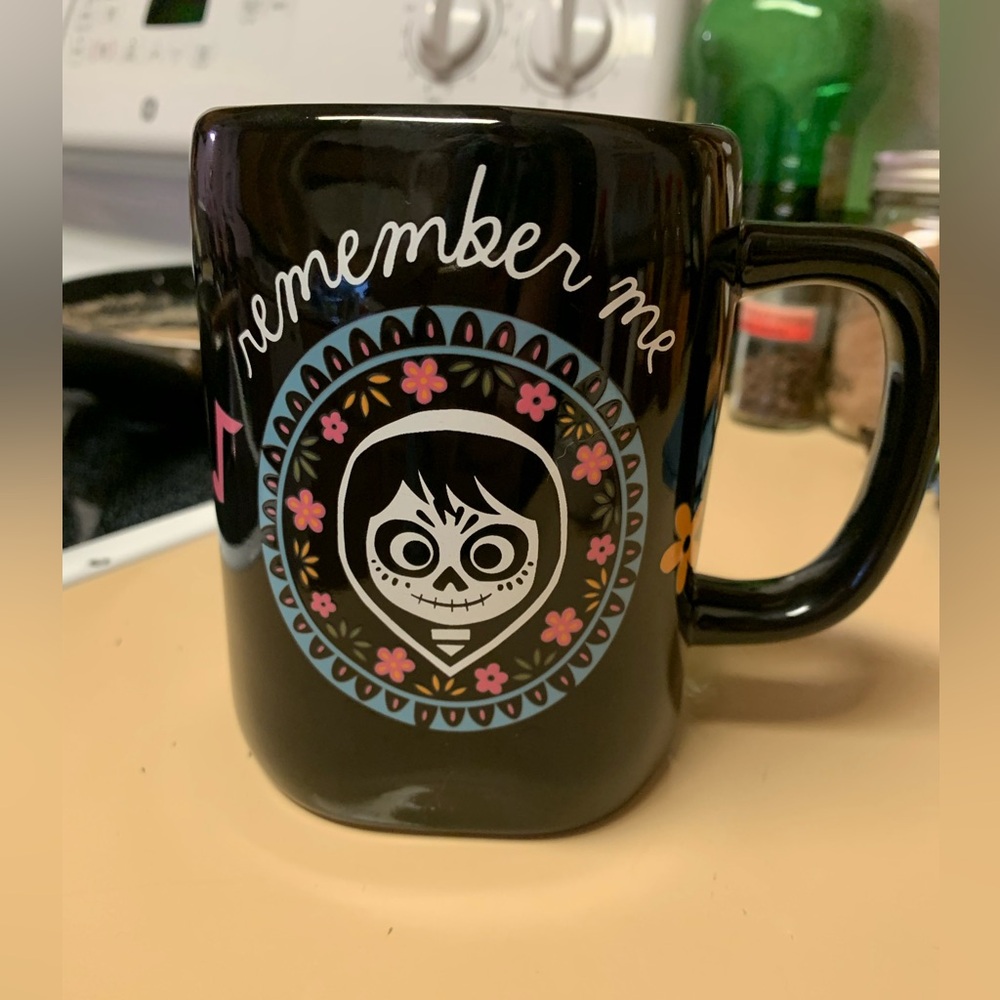 NWT Coco Miguel Black 'Remember Me' Mug